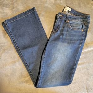 Happily Grey, flare jeans, size 7/28